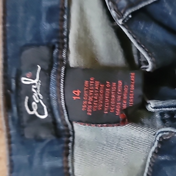 Ladies dark denim jeans - Picture 3 of 5